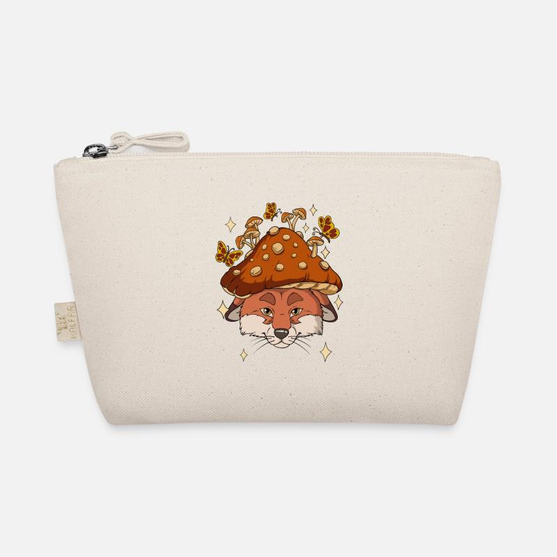 Cottagecore Fox Organic Pouch