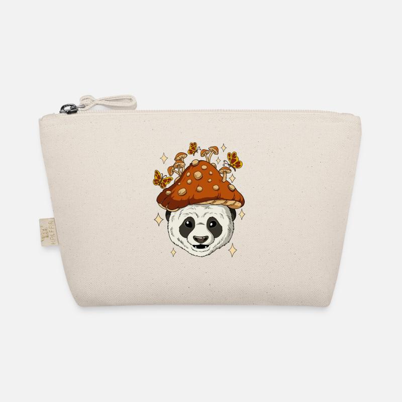 Cottagecore Panda Trousse biologique