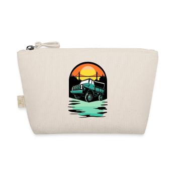 Sunset a bridge and a truck - Organic Pouch - nature - Front