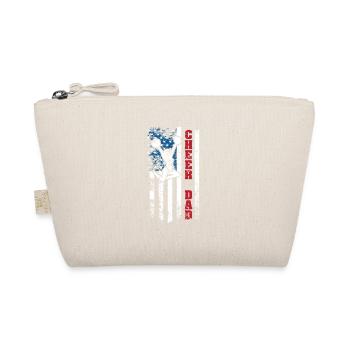 4 juillet Drapeau américain Encouragez papa papa patriotique père - Trousse biologique - nature - Devant