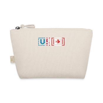 USA Pride US Flag Day USEH Canadian Canada - Organic Pouch - nature - Front
