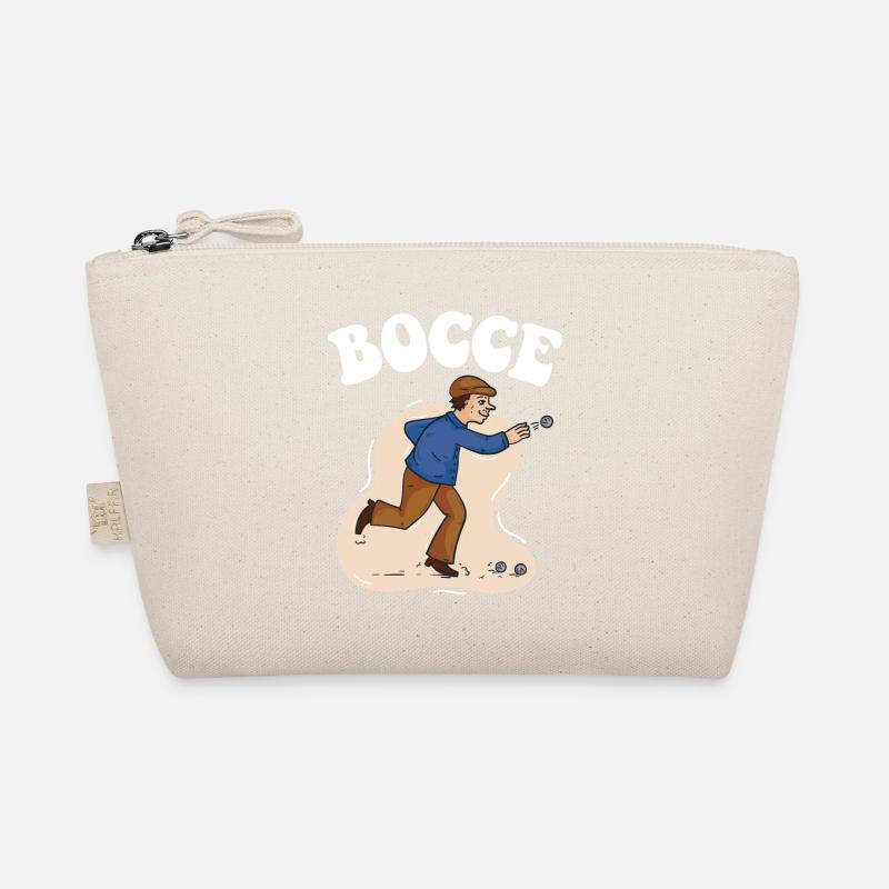 Bocce Saying Bocce Ball with Jack Bocci Game Bocce Organic Pouch