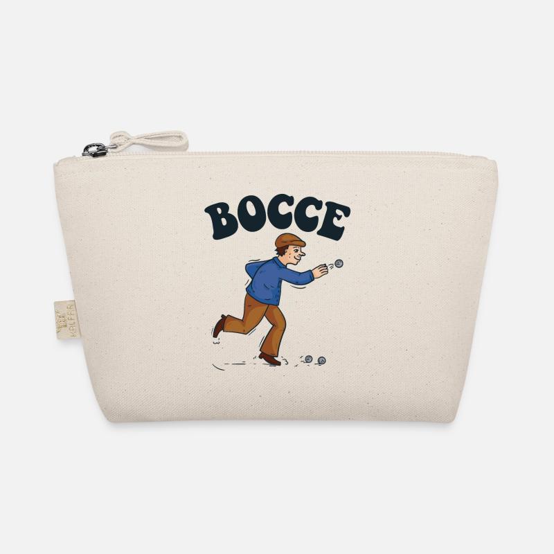 Bocce Saying Bocce Ball with Jack Bocci Game Bocce Organic Pouch