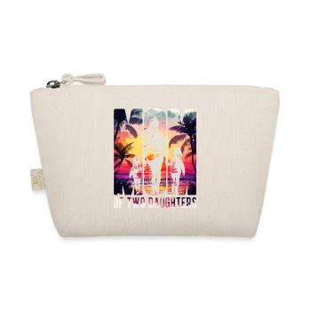 Mother with two daughters Mother's Day Beach Mama - Organic Pouch - nature - Front