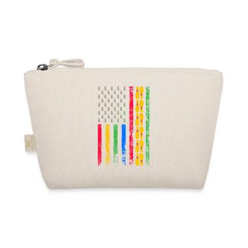 Drapeau sportif américain - Trousse biologique - nature - Devant