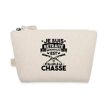 Retraité mon boulot est d aller à la chasse - Trousse biologique - nature - Devant