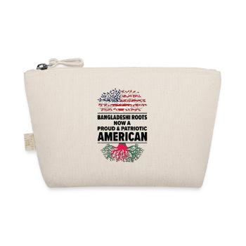 Geboren in Bangladesch Bangladesch Amerikaner USA - Bio-Täschchen - Natur - Vorne