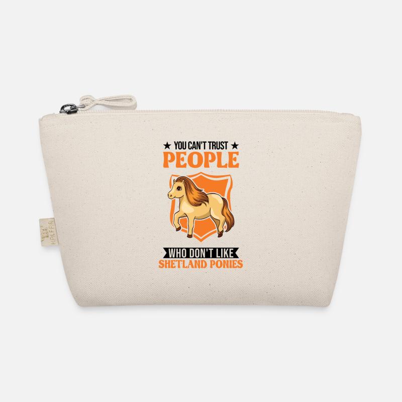 Shetland Pony Gift Shetty Organic Pouch