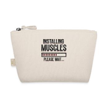 Installation of muscles, please wait - Organic Pouch - nature - Front