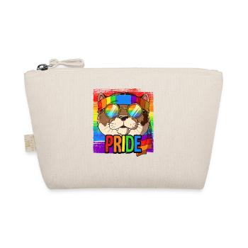 Pride LGBTQ Christopher Street Day Costume Pride - Organic Pouch - nature - Front
