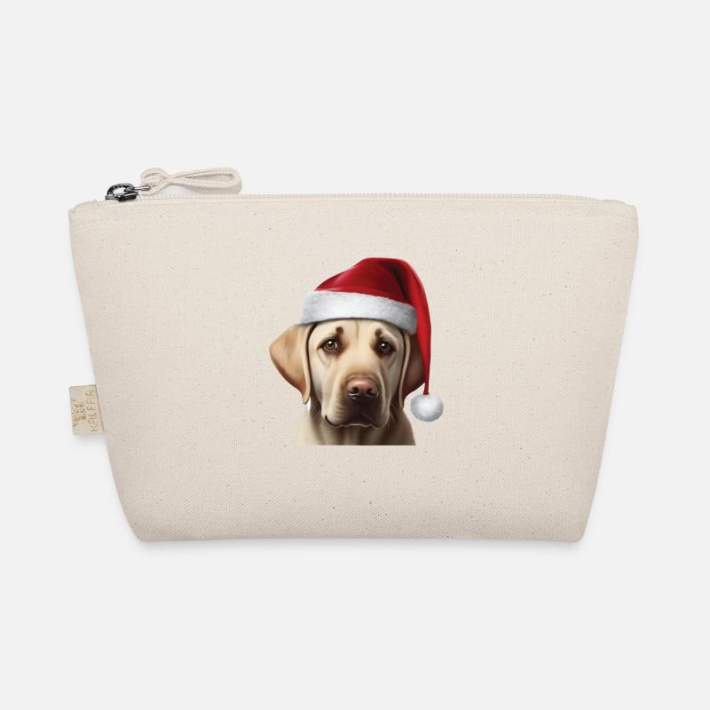 Labrador avec chapeau de Noël Trousse biologique