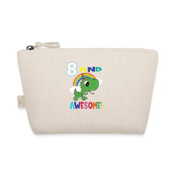 8 Et génial anniversaire Dino Boy - Trousse biologique - nature - Devant