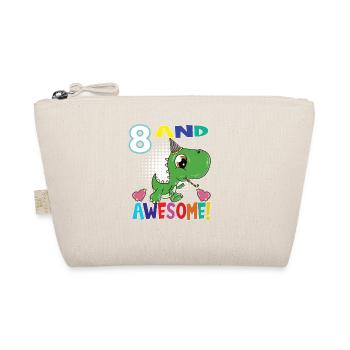 8 Et génial anniversaire T Rex dinosaure - Trousse biologique - nature - Devant