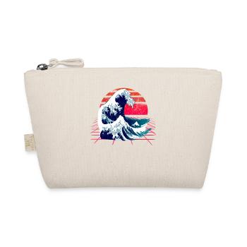Japanese wave - the Great Wave off Kanagawa - Organic Pouch - nature - Front