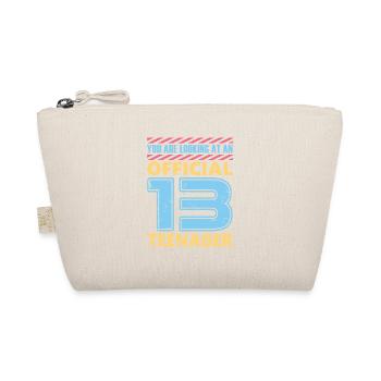13 ans Adolescent officiel 13e anniversaire - Trousse biologique - nature - Devant