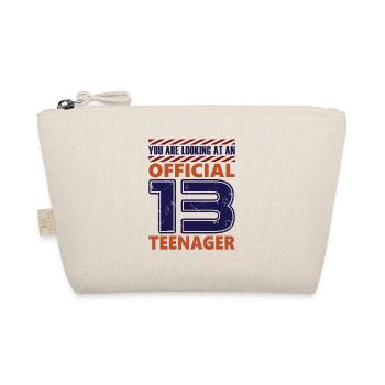 13 ans Adolescent officiel 13e anniversaire - Trousse biologique - nature - Devant