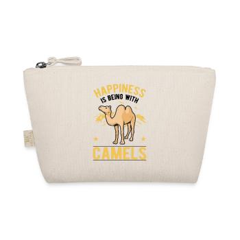 Camel Luck Egypt Dromedary Big Camel - Organic Pouch - nature - Front