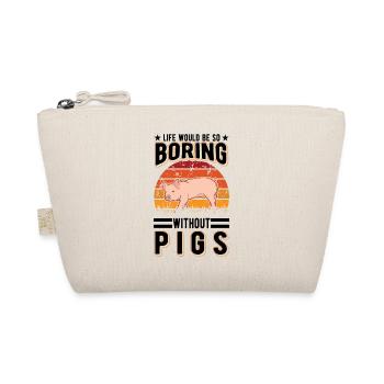 Porc Cadeau Agriculteur Cochon - Trousse biologique - nature - Devant