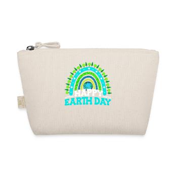 Merry Earth Day Forest Trees - Organic Pouch - nature - Front