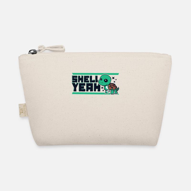 Shell yes giant tortoise tortoise Organic Pouch