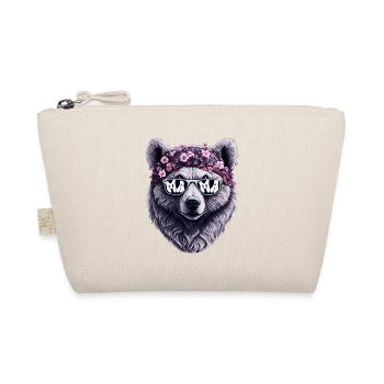 Mama Bear Lunettes de soleil Bandana Fleurs de fête des mères - Trousse biologique - nature - Devant
