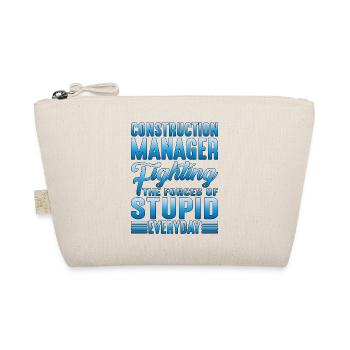 Construction Manager, Fighting Forces Of Stupid 2 - Organic Pouch - nature - Front