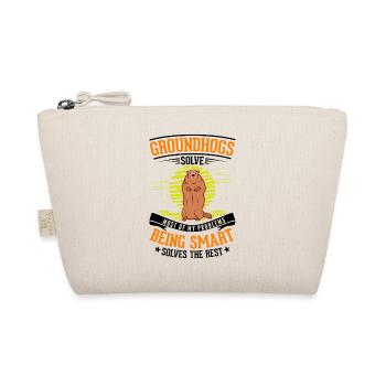 Marmot Groundhog Day Forest Marmot - Organic Pouch - nature - Front
