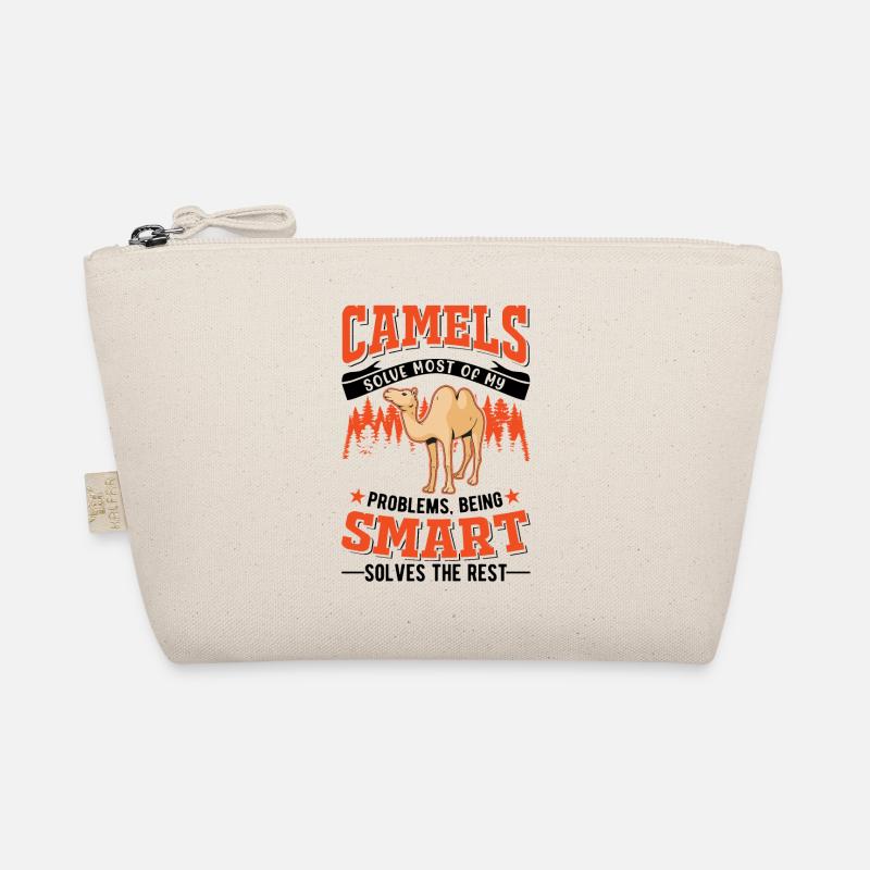 Kamel Dromedar Ägypten Geschenk Großkamel Bio-Täschchen