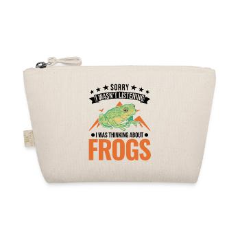 Grenouille cadeau Rainette - Trousse biologique - nature - Devant
