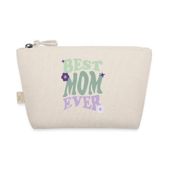 BEST MOM EVER - Trousse biologique - nature - Devant