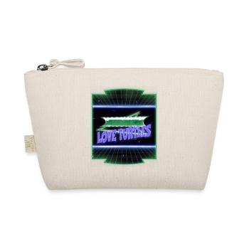 fun funny quote happy gift idea dorsal carapace - Bio-Täschchen - Natur - Vorne
