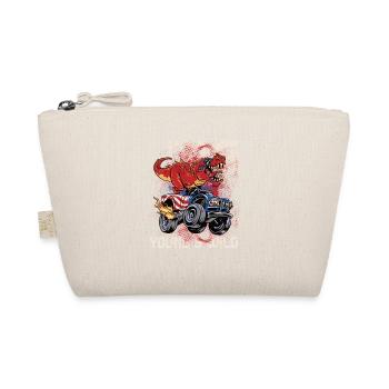 6ème anniversaire Enfants Monster Dino Truck J’ai 6 ans - Trousse biologique - nature - Devant