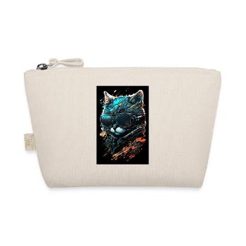 Chat punk cool - Trousse biologique - nature - Devant