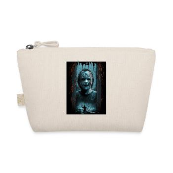 Creepy Horror Character - Organic Pouch - nature - Front