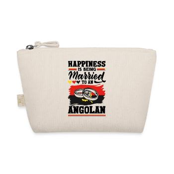 Angolan Angola Angolan Flag Married To An Angolan - Organic Pouch - nature - Front