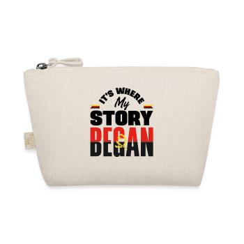 Angolan Angola Angolan Flag Its Where My Story - Organic Pouch - nature - Front
