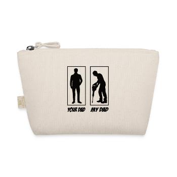 Your Dad My Dad Construction Worker Dad - Organic Pouch - nature - Front
