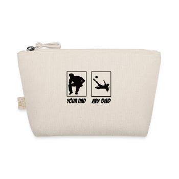 My Dad Your Dad Football Dad - Organic Pouch - nature - Front