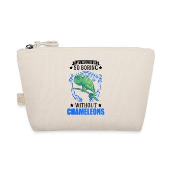 Chameleon Gift Chameleon - Organic Pouch - nature - Front