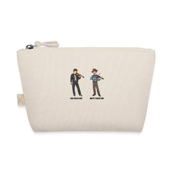 Witziges Bluegrass-Musiker-Design - Bio-Täschchen - Natur - Vorne