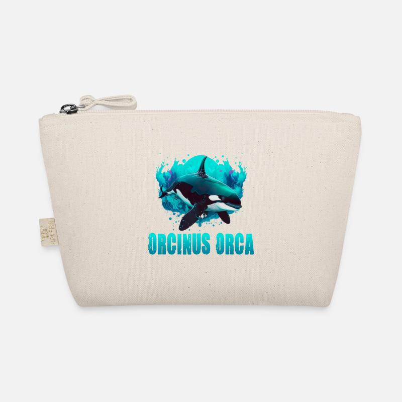 ORCINUS ORCA für einen Orca-Liebhaber und - Bio-Täschchen - Natur
