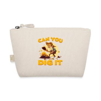 Can You Dig It für einen Goldgräber Schürfer - Bio-Täschchen - Natur - Vorne