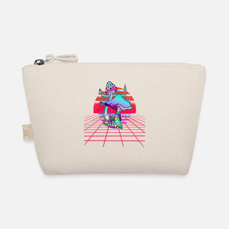 Champignons Psychédéliques - Retro Wave Sunset Trousse biologique