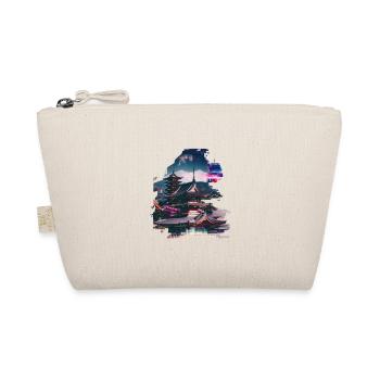 Japanese Temple of Peace - Organic Pouch - nature - Front