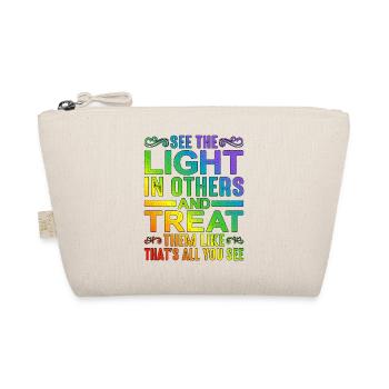 See The Light In Others - Organic Pouch - nature - Front