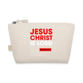 Jésus est Seigneur Faith Bible Citation - Trousse biologique - nature - Devant