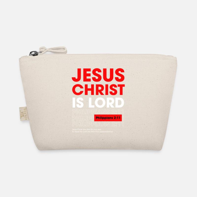 Jesus ist der Glaube des Herrn Bibelzitat Bio-Täschchen