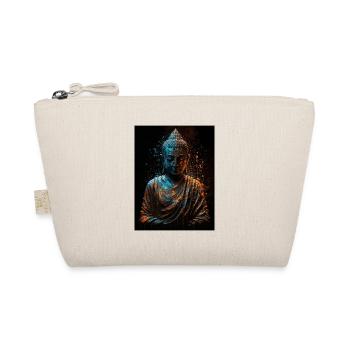 Friedliche abstrakte Buddha-Statue - Bio-Täschchen - Natur - Vorne
