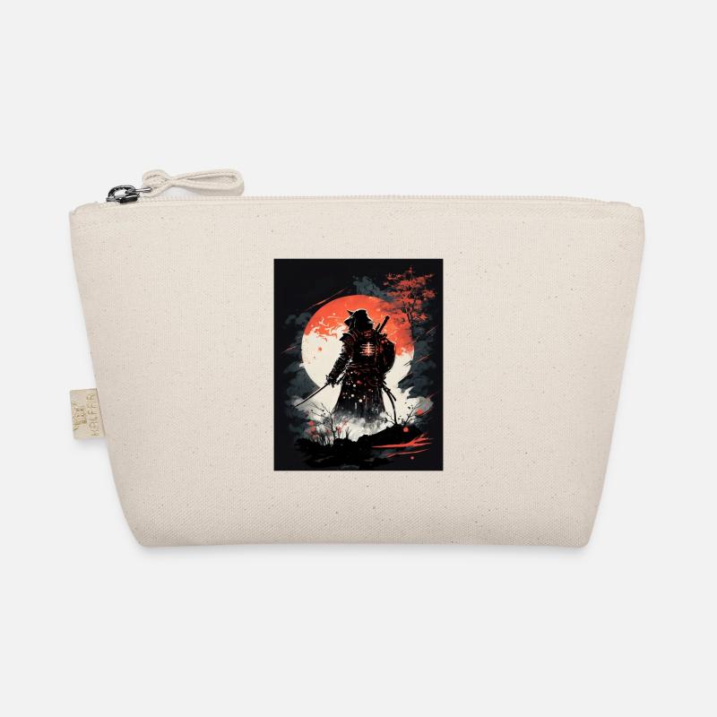 Japanischer Samurai-Krieger Bio-Täschchen