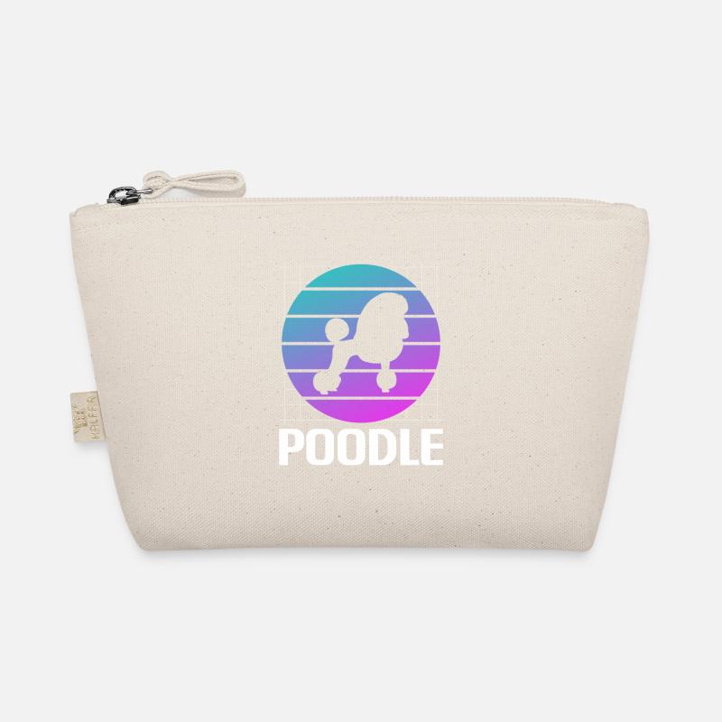 Caniche rétro Caniches Dog Lover Trousse biologique